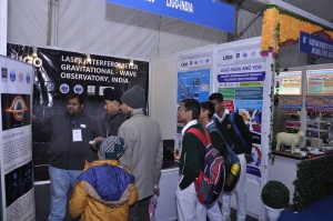 LIGO India Booth in Pride of India Exhibition in the 106th Indian National Science Congress - 2019 Science Congress - (2)