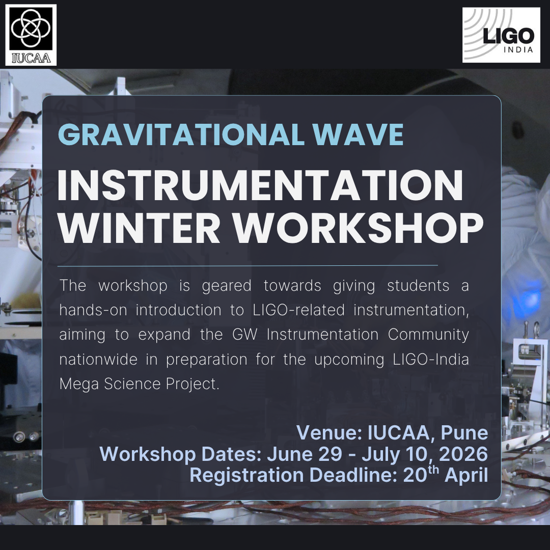 Instrumentation workshop 2026