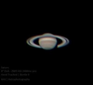 SATURN FROM 8" DOB
Kirti Tomar